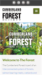 Mobile Screenshot of cumberlandforest.com